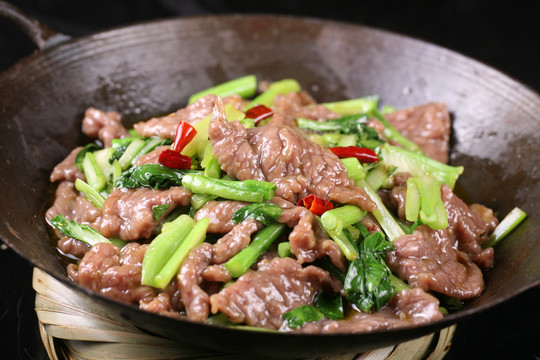 青菜牛肉