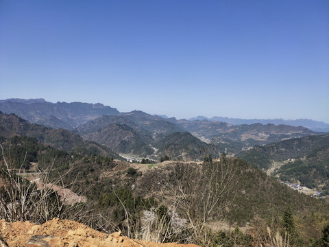 山村自然风光