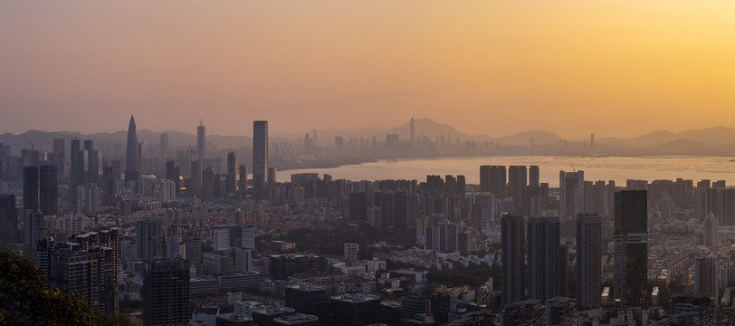 深圳湾日出