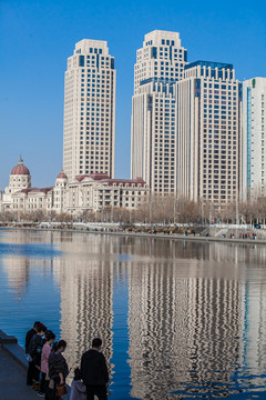 海河两岸风光