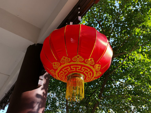 中国风大红灯笼