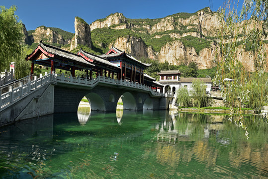 河北省石家庄市平山县沕沕水景区