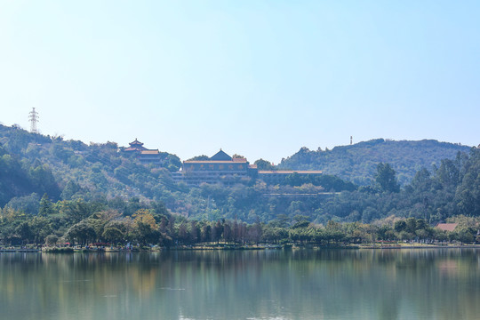 佛山顺德顺峰山公园风光