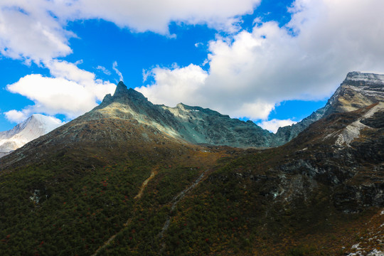 稻城三神山