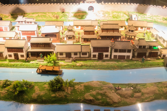明代南京城模型