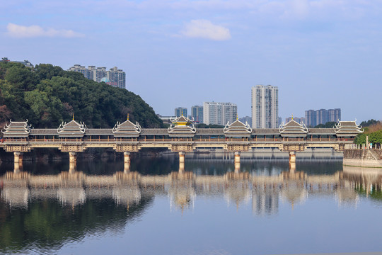 湖南长沙城市景观公园建筑