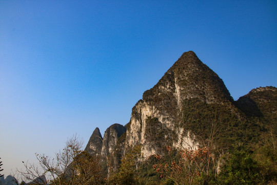 桂林的山