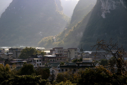 桂林的山峰