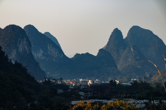 桂林的山峰