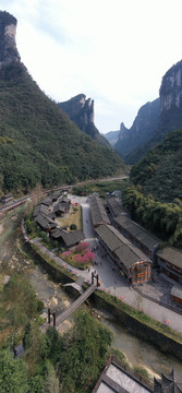 湖南湘西矮寨德夯景区