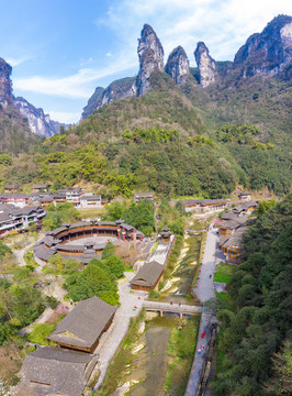 湖南湘西矮寨德夯景区