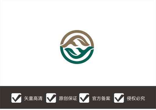 茶叶绿叶LOGO