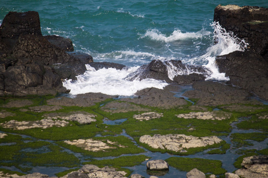 雷公岛海浪