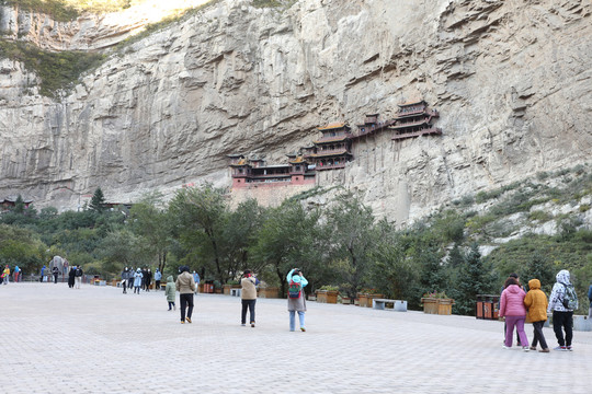 山西大同悬空寺