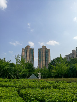 城市小区公园