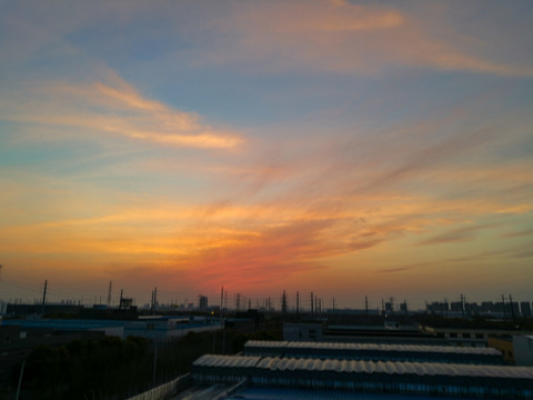 夕阳晚霞