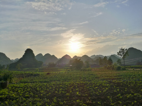 夕阳晚霞