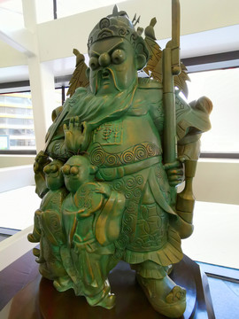 嘉善博物馆有钱出钱抗战雕塑铜像