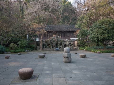 杭州玛瑙寺大殿遗址