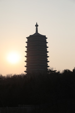 北京园博园永定塔