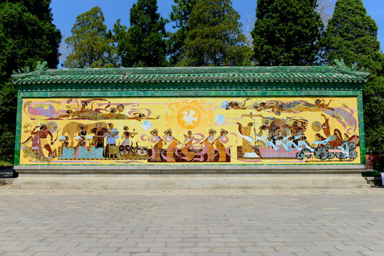 日坛公园祭日壁画
