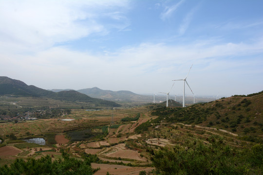 山地风力发电