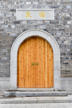 仿古建筑大门