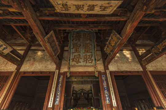 晋祠博物馆景区风光
