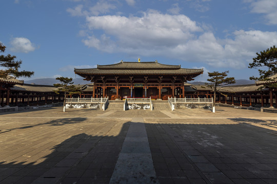 晋祠博物馆景区风光