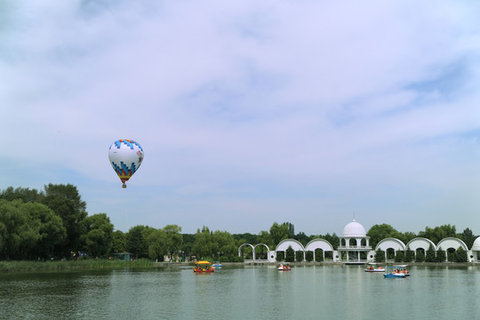 太阳岛公园浪漫夏季