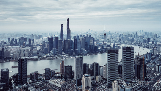 陆家嘴全景