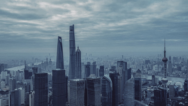 陆家嘴全景