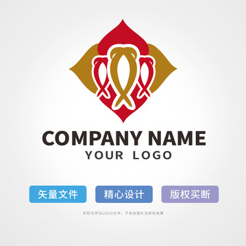 鱼logo