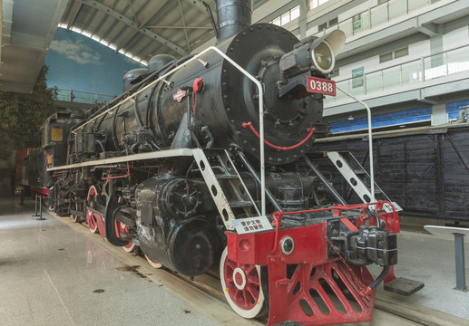 准轨上游型0388号蒸汽机车