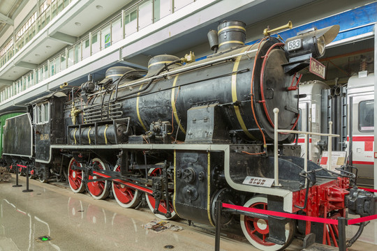 KD55型米轨蒸汽机车