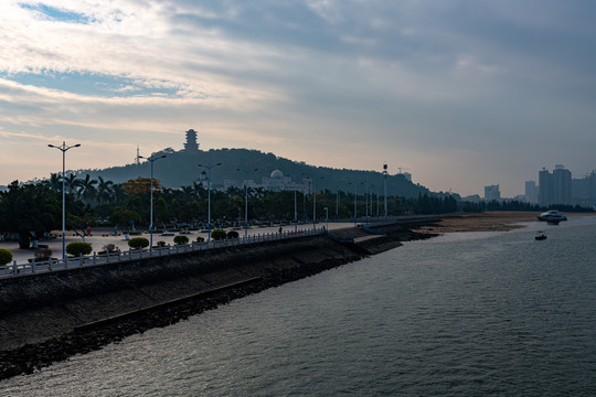 广西防城港西湾风景区西湾大桥