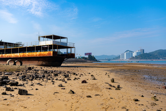 广西防城港北部湾西湾旅游区风光