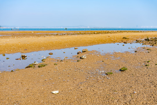 广西防城港北部湾西湾旅游区风光