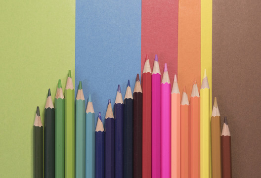 创意彩色铅笔