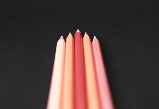 创意粉色系铅笔