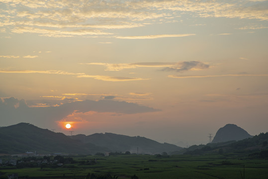 夕阳风景