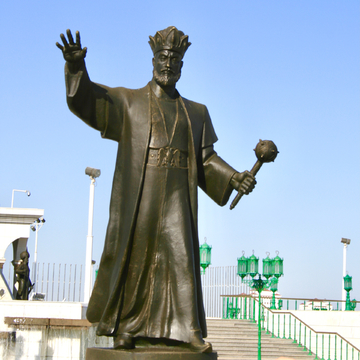 土库曼斯坦城市雕塑