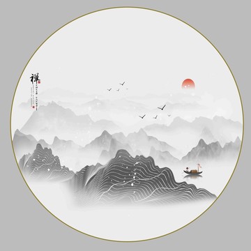 山水画