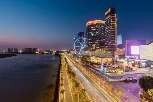 福建泉州泰禾广场夜景