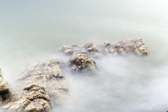 秦皇岛北戴河鸽子窝海天一色海景