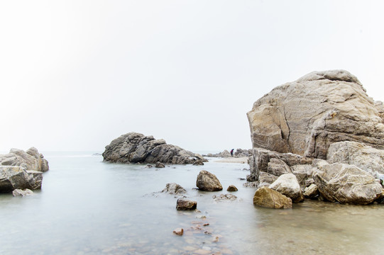 秦皇岛北戴河鸽子窝海天一色海景