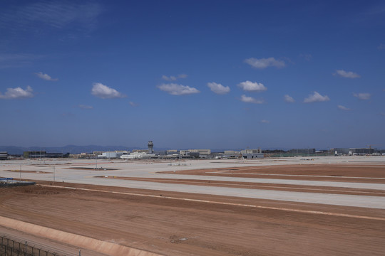 正在建设中的成都天府国际机场