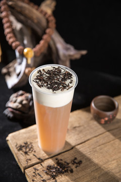 红茶奶盖