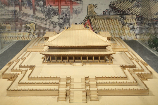 元大都宫殿复原模型