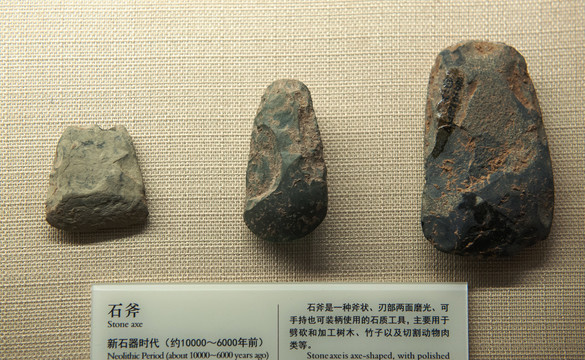 南宁顶蛳山博物馆文物新石器